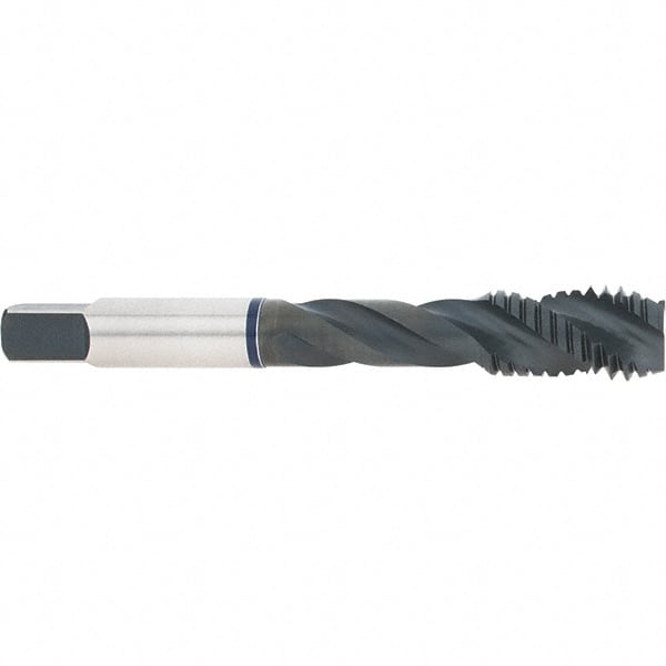 Accupro T1604562B Spiral Flute Tap: 1/2-13, 3 Flute, Modified Bottoming, 2B Class of Fit, Vanadium High Speed Steel, Oxide Finish 