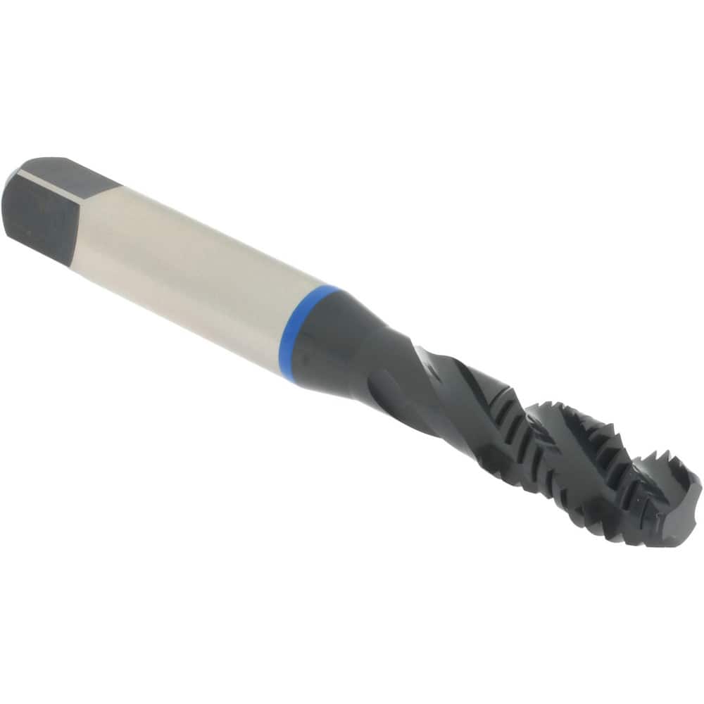 Accupro T1604482B Spiral Flute Tap: 3/8-16, 3 Flute, Modified Bottoming, 2B Class of Fit, Vanadium High Speed Steel, Oxide Finish 