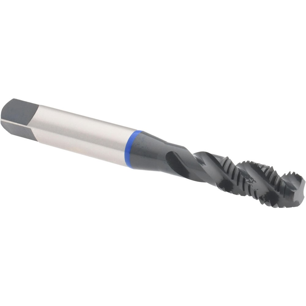 Accupro T1614366 Spiral Flute Tap: M8 x 1.25, 3 Flute, Modified Bottoming, Vanadium High Speed Steel, Oxide Finish 