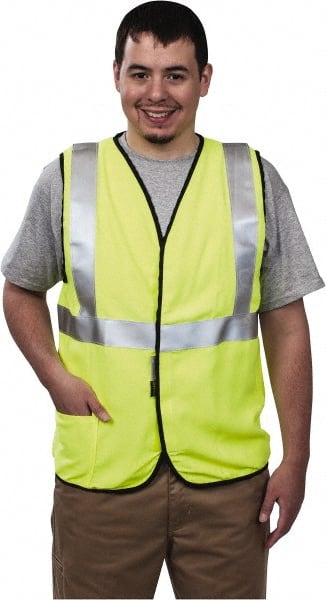 Occunomix LUX-SSG/FR-YL High Visibility Vest: Large 