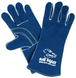 MCR SAFETY 4600XXL Welding Gloves: Leather 