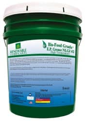 Renewable Lubricants 87504 Extreme Pressure Grease: 35 lb Pail, Biobased & High Oleric Base Stock 
