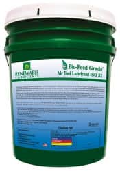 Renewable Lubricants 87464 5 Gal Pail, ISO 32, Air Tool Oil 