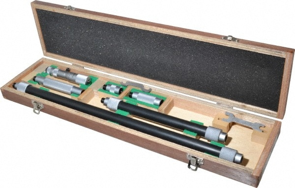 Mitutoyo 139-179 Mechanical Tubular Micrometer: 4 to 36" Range Image