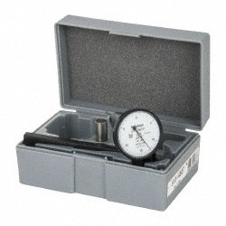 Mitutoyo 513-454-10T 0 to 0.008", 0.0100mm Graduation, Vertical Dial Test Indicator Image