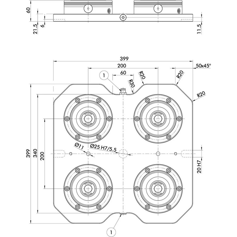 Schunk - CNC Quick-Change Clamping Modules; Series: VERO-S; Actuation ...