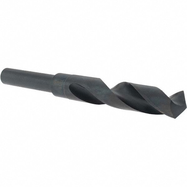 Cle-Line C20744 Reduced Shank Drill Bit: 11/16 Dia, 1/2 Shank Dia, 118 0, High Speed Steel Image