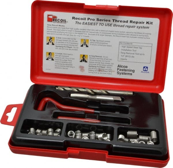 RS PRO 20 piece M5 → M12 Thread Repair Kit