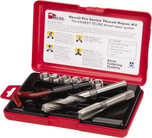 Recoil 33106 Thread Repair Kit: Free-Running & Screw-Locking 