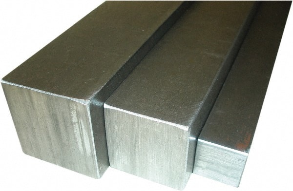 1 x 940mm Length 20mm x 20mm Mild Steel Solid Square Bar Black