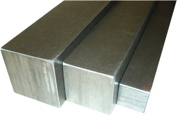 3" Square x 6" Long Steel Square Bar