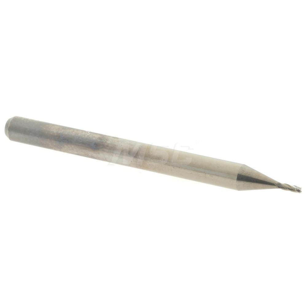 Accupro 6503571 Corner Radius End Mill: 0.0312" Dia, 0.093" LOC, 0.005" Radius, 4 Flutes, Solid Carbide 
