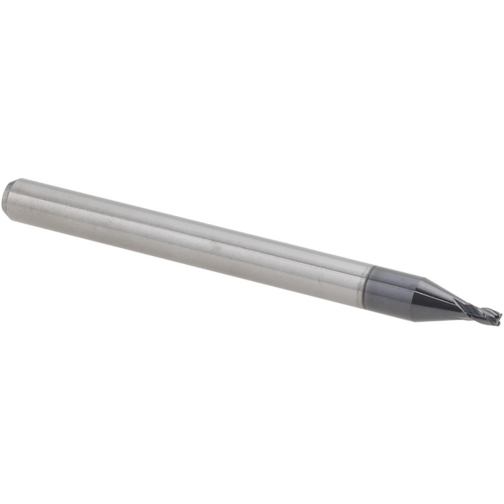 14796298 Corner Radius End Mill: 0.0469" Dia, 1.5" LOC, 0.0050" Radius, 4 Flute, Solid Carbide  