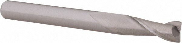 Accupro 12467814 Corner Radius End Mill: 1/4" Dia, 3/4" LOC, 0.02" Radius, 2 Flutes, Solid Carbide 