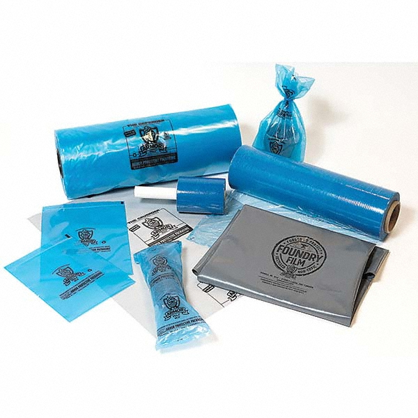 Armor Protective Packaging 6" Wide 4 mil VCI Reclosable Poly Bag