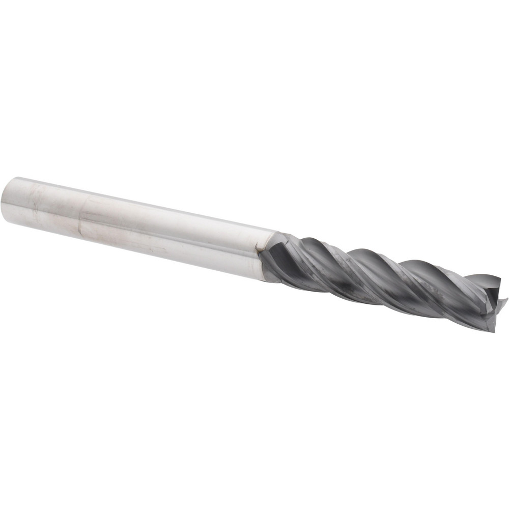 Accupro 446L3750SQC15 Square End Mill: 3/8 Dia, 1-1/2 LOC, 3/8 Shank Dia, 4 OAL, 4 Flutes, Solid Carbide Image