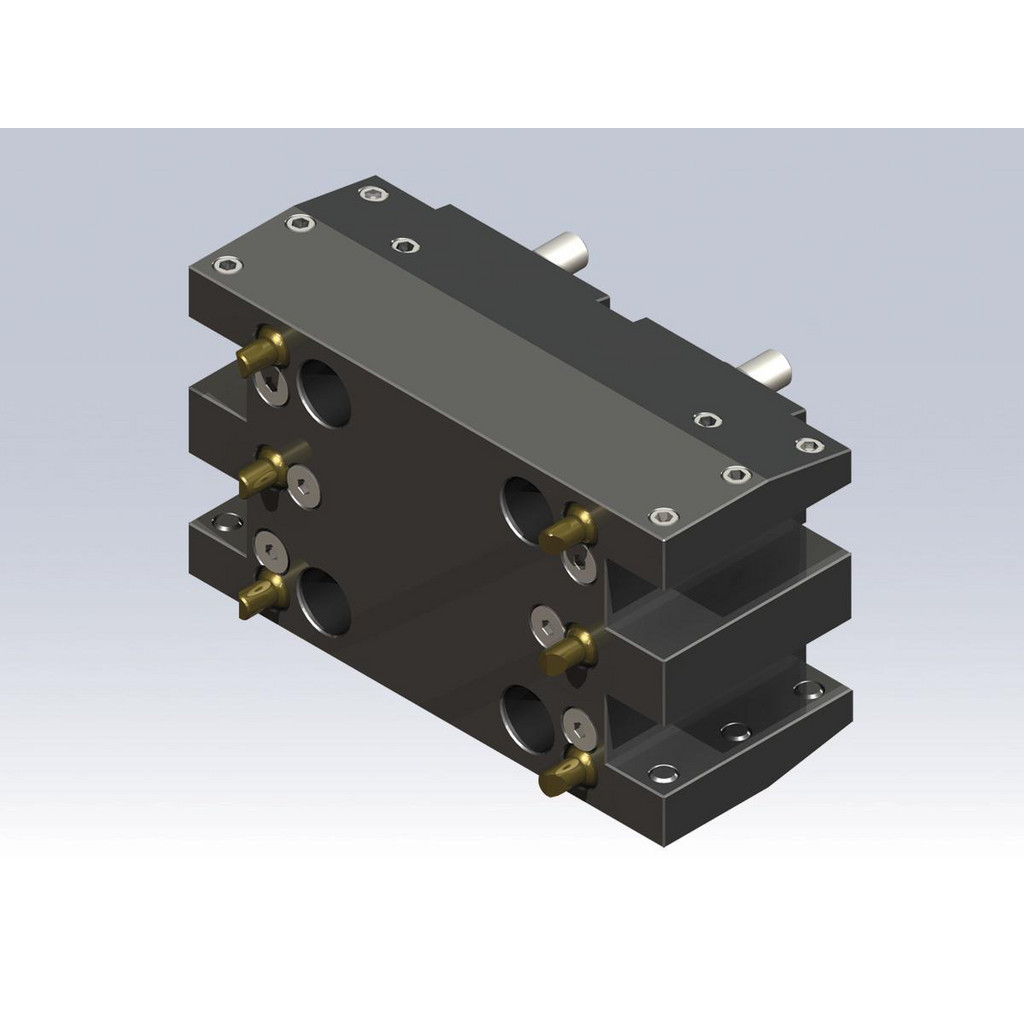 Lyndex-Nikken VDI Tool Holder: Mori Seiki Static, Wedge Block, X-Axis | Part #MNZ20-OD75X-MS