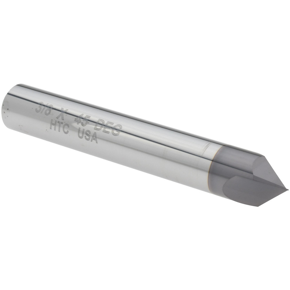 Harvey Tool Chamfer Mill 3/8" Dia, 2 Flutes, Solid Carbide MSC