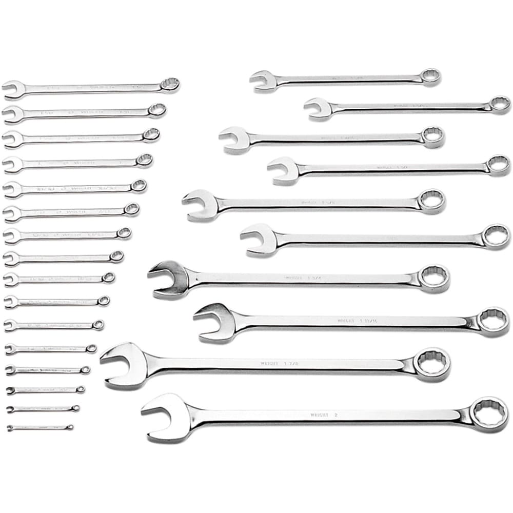 Wright Tool & Forge - Combination Wrench Set: 28 Pc, Metric - 62767512 -  MSC Industrial Supply