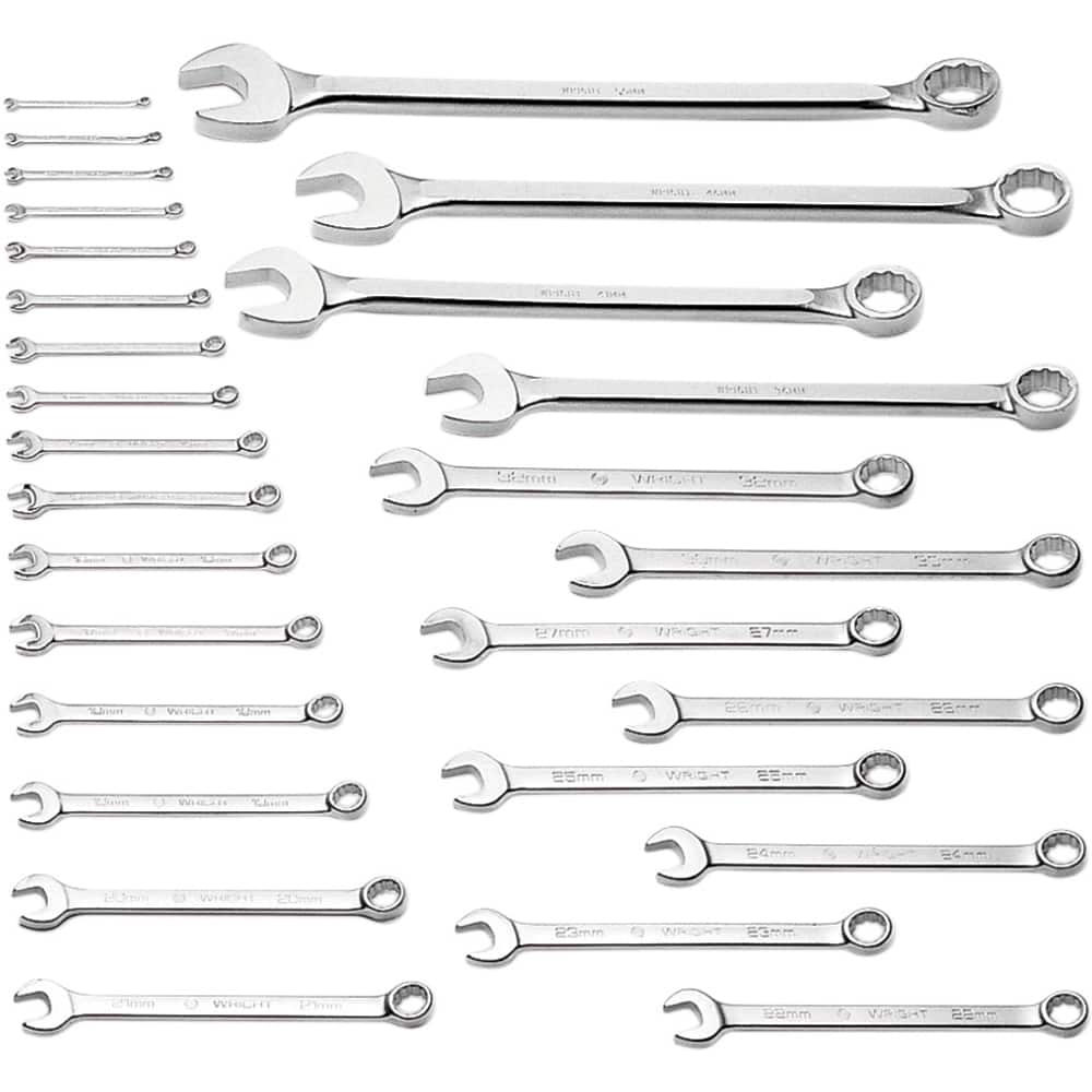 Wright Tools Combination Wrench Set 