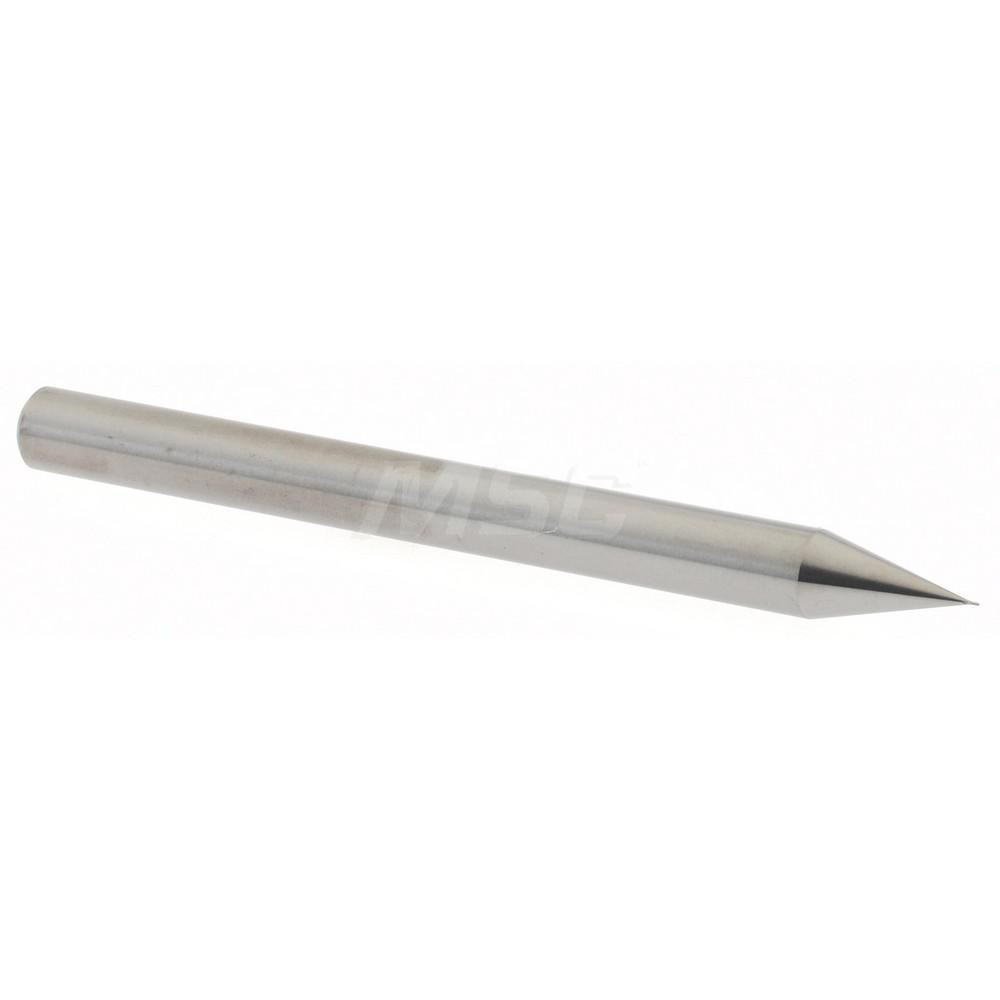12277014 Square End Mill: 0.005" Dia, 0.007" LOC, 4 Flutes, Solid Carbide  