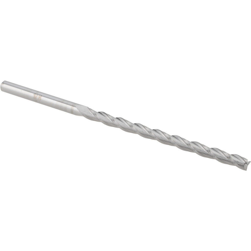14883427 Square End Mill: 1/8" Dia, 1-7/8" LOC, 3 Flutes, Solid Carbide  
