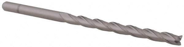 14883428 Square End Mill: 1/8" Dia, 1-1/2" LOC, 3 Flutes, Solid Carbide  