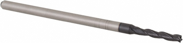 14883433 Square End Mill: 3/32" Dia, 1/2" LOC, 3 Flutes, Solid Carbide  