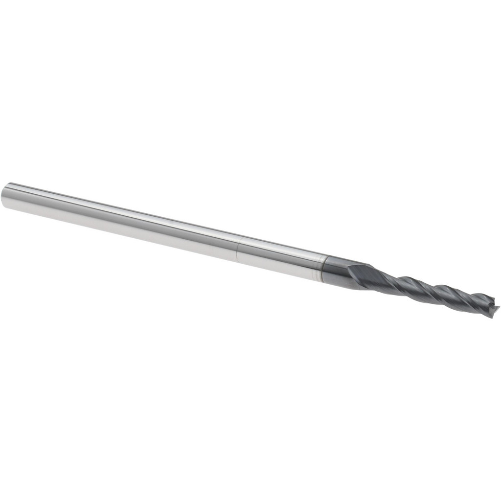 14883433 Square End Mill: 3/32" Dia, 1/2" LOC, 3 Flutes, Solid Carbide  