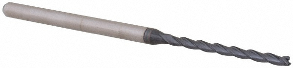 14883446 Square End Mill: 5/64" Dia, 15/16" LOC, 3 Flutes, Solid Carbide  