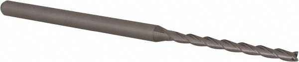 14883450 Square End Mill: 5/64" Dia, 15/16" LOC, 3 Flutes, Solid Carbide  