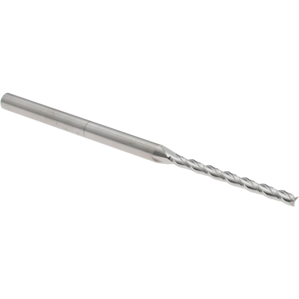 14883450 Square End Mill: 5/64" Dia, 15/16" LOC, 3 Flutes, Solid Carbide  