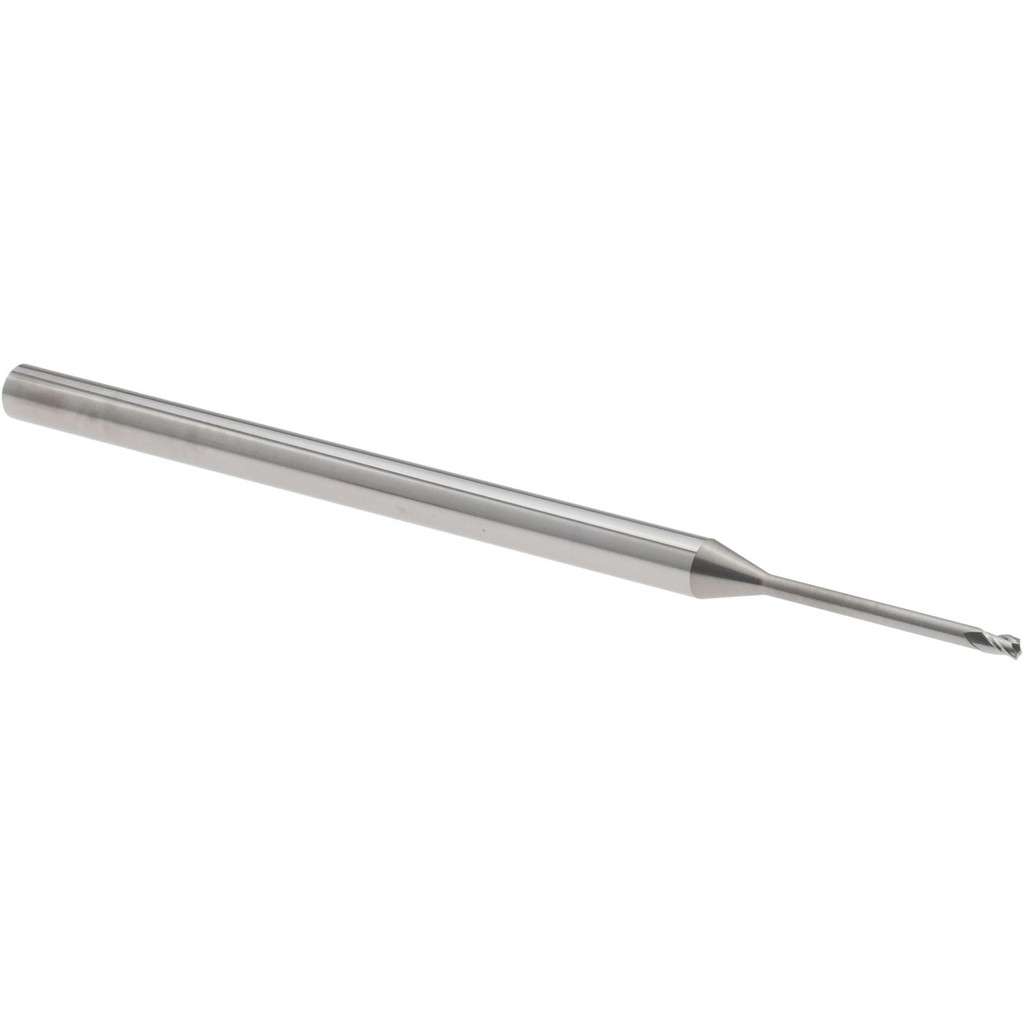 14797202 Square End Mill: 3/64" Dia, 0.07" LOC, 3 Flutes, Solid Carbide  