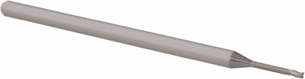 14797198 Square End Mill: 3/64" Dia, 0.07" LOC, 3 Flutes, Solid Carbide  