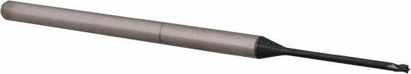 15023902 Square End Mill: 0.045" Dia, 0.067" LOC, 3 Flutes, Solid Carbide  