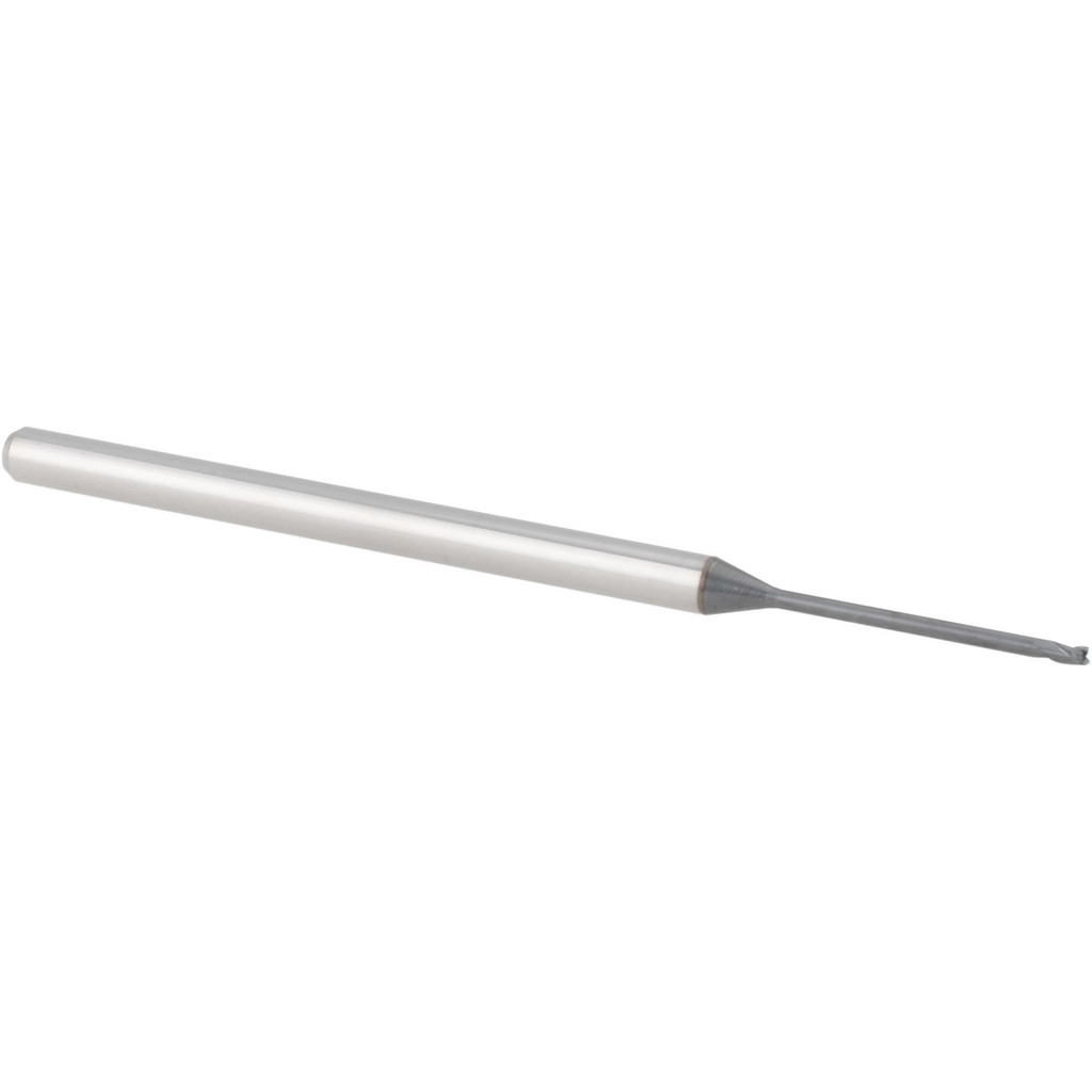 15023902 Square End Mill: 0.045" Dia, 0.067" LOC, 3 Flutes, Solid Carbide  