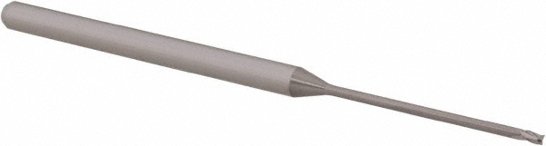 14968931 Square End Mill: 0.045" Dia, 0.067" LOC, 3 Flutes, Solid Carbide  