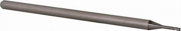 14797181 Square End Mill: 1 mm Dia, 0.059" LOC, 3 Flutes, Solid Carbide  