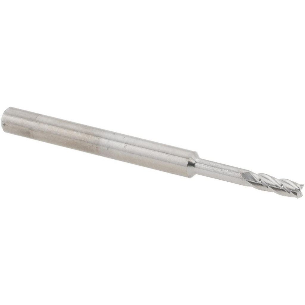 14883463 Square End Mill: 5/64" Dia, 15/64" LOC, 4 Flutes, Solid Carbide  