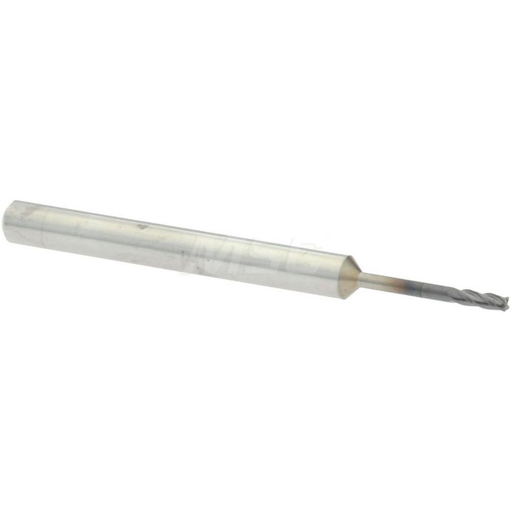 14883466 Square End Mill: 3/64" Dia, 9/64" LOC, 4 Flutes, Solid Carbide  