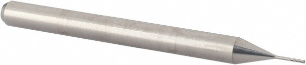 14883469 Square End Mill: 1/32" Dia, 0.093" LOC, 4 Flutes, Solid Carbide  