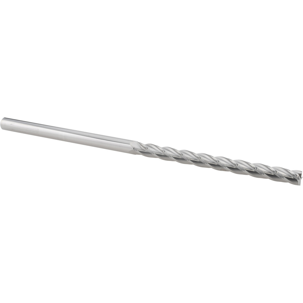14797364 Square End Mill: 1/4" Dia, 3" LOC, 4 Flutes, Solid Carbide  