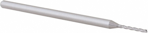 14883474 Square End Mill: 3/64" Dia, 3/8" LOC, 3 Flutes, Solid Carbide  