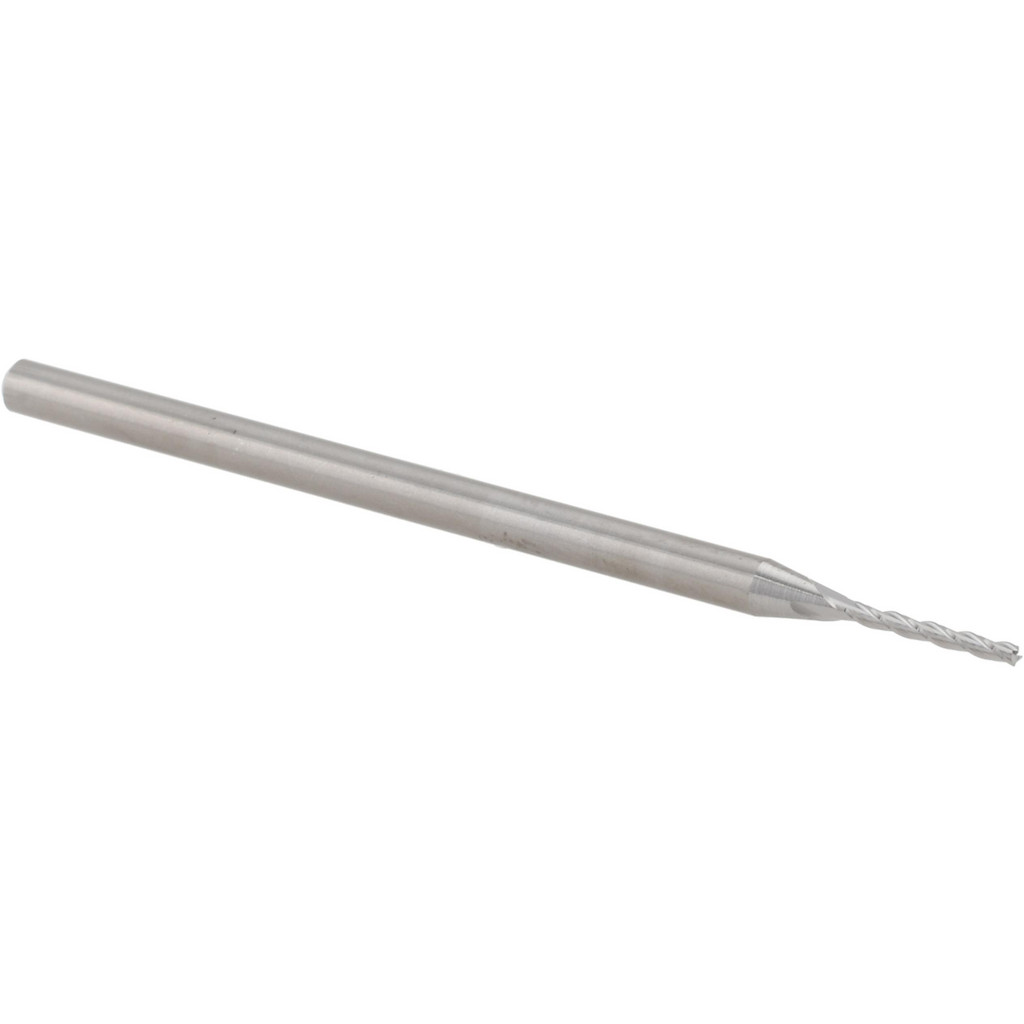 14883474 Square End Mill: 3/64" Dia, 3/8" LOC, 3 Flutes, Solid Carbide  