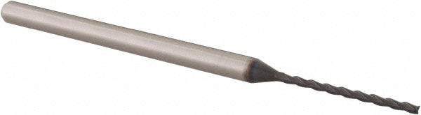 Accupro AP62778295 Square End Mill: 3/64 Dia, 0.71 LOC, 1/8 Shank Dia, 2-1/2 OAL, 3 Flutes, Solid Carbide 