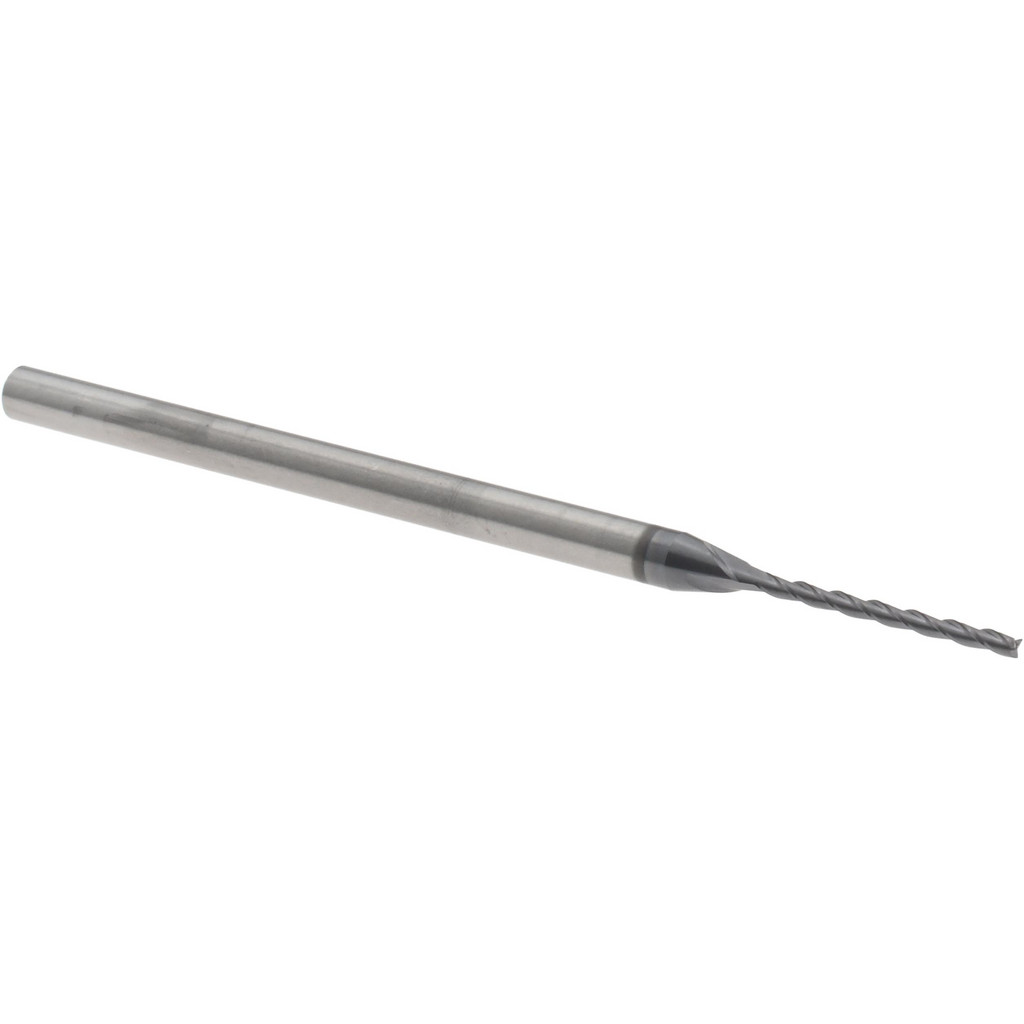 14883500 Square End Mill: 3/64" Dia, 0.57" LOC, 3 Flutes, Solid Carbide  