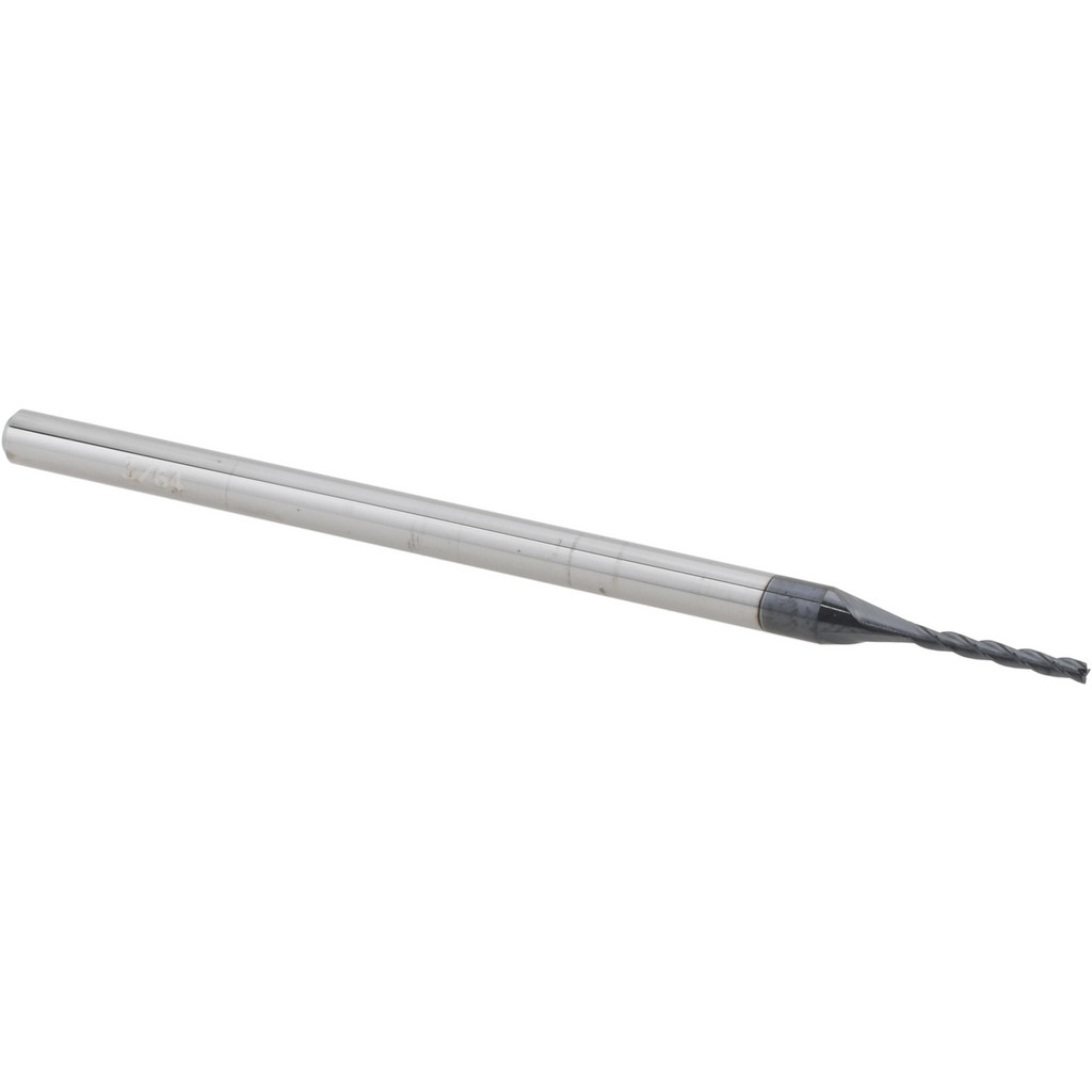 14883507 Square End Mill: 3/64" Dia, 3/8" LOC, 3 Flutes, Solid Carbide  