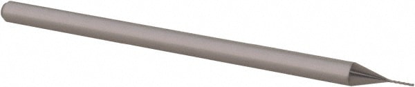 Accupro AP62778444 Square End Mill: 1/64 Dia, 1/8 LOC, 1/8 Shank Dia, 2-1/2 OAL, 3 Flutes, Solid Carbide 