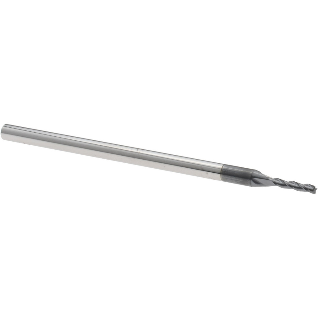 14883523 Square End Mill: 1/16" Dia, 0.312" LOC, 3 Flutes, Solid Carbide  