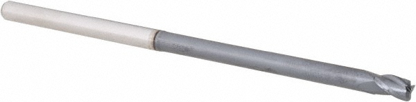14796280 Corner Radius End Mill: 3/16" Dia, 0.375" LOC, 0.0300" Radius, 3 Flute, Solid Carbide  